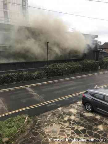 Enfield Civic Centre still closed after car park fire