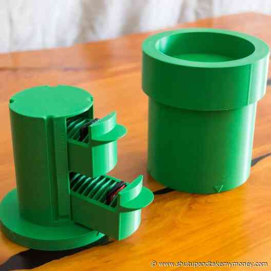 Warp Pipe Nintendo Switch Game Holder