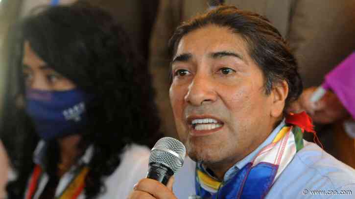 Indigenous leader becomes surprise contender in Ecuador's presidential election