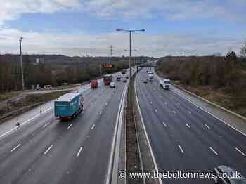 Work underway to fix M60 gas main leak which was discovered during Storm Christoph