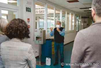 Soliera, grazie al dono di un'azienda mani disinfettate in pochi istanti alla scuola media Sassi - SulPanaro