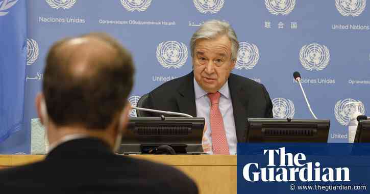 UN chief urges leaders to start Cop26 climate negotiations online