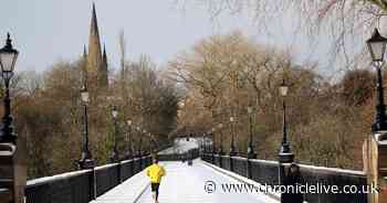 Snow covers the North East with more showers yet to come