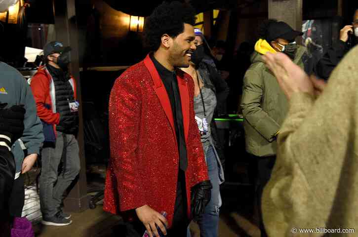 The Weeknd Says He’s ‘Still Buzzing’ From His 2021 Super Bowl Halftime Show Performance