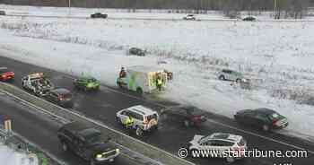 Slippery roads spawn scores of crashes, at least one fatality on Twin Cities metro roads