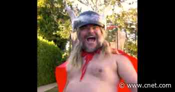 Jack Black replacing Chris Hemsworth as Thor is terrifying and hilarious     - CNET