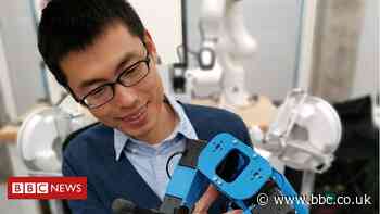 Puppy training a robotic dog points to the future