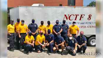 9 Raleigh firefighters honored for saving brothers trapped in Bertie County tornado debris following Hurricane Isaias