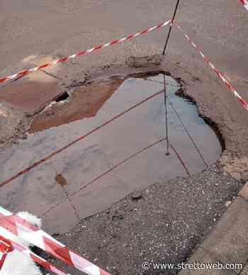 Reggio Calabria, la denuncia di un cittadino: “situazione insostenibile a Modena tra perdite di acqua, spazzatura e voragini” - Stretto web