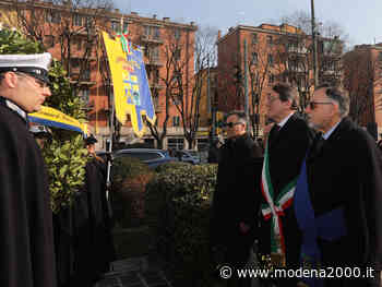 Giorno del Ricordo, a Modena cerimonia commemorativa in piazzale Natale Bruni - Modena 2000