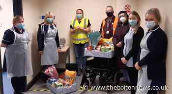 Bolton councillors deliver hampers to vaccination teams - The Bolton News