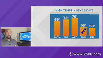 Houston Forecast: Mild today, getting colder soon! - KHOU.com