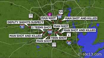 3 teens shot during night of citywide gun violence across Houston - KTRK-TV