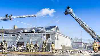 Rhode Island golf course clubhouse goes up in flames at training exercise; help needed - usatoday.com
