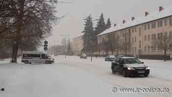 Wintereinbruch in Spree-Neiße: Neuschnee: Guben kommt glimpflich davon - Lausitzer Rundschau