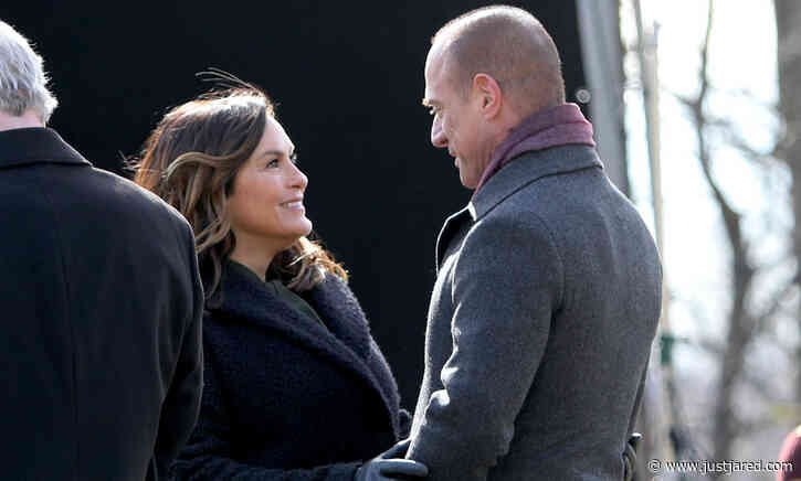 Mariska Hargitay & Christopher Meloni Reunite to Film His 'Law & Order' Spinoff Series