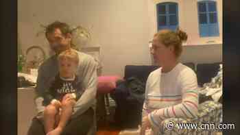 Video of Amy Schumer's son watching his mom on TV