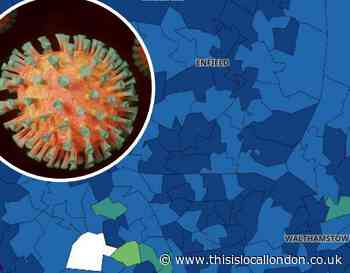 Latest Covid-19 infection rates for Enfield and Haringey