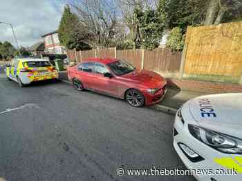 Stolen BMW from Stoneclough found abandoned in Smithills