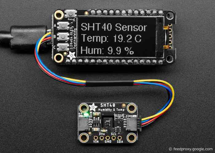 Sensirion SHT40 temperature and humidity sensor