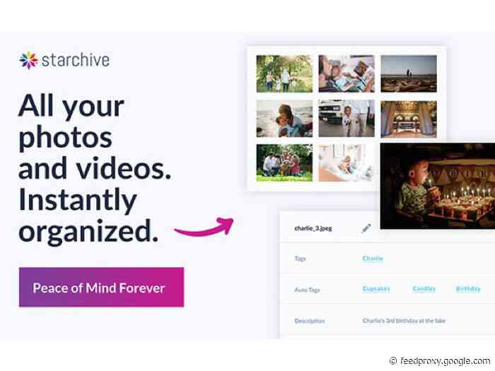 Save 93% on the Starchive 1TB Cloud Storage Lifetime Subscription