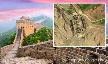 China exposed: Huge ‘military fortress' uncovered by satellites at end of Great Wall 