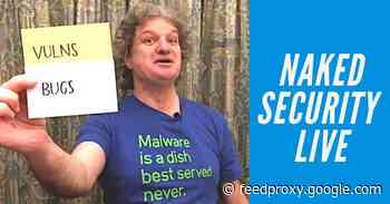 Naked Security Live – Jargonbuster: Bugs, vulns, 0-days and exploits