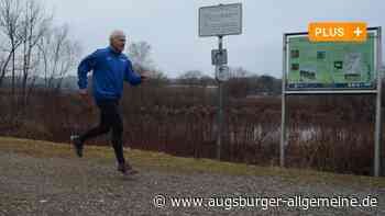 Mit dem Bobinger Leichtathleten Reinhard Hofner entlang der Wertach joggen - Augsburger Allgemeine