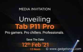 Lenovo Tab P11 Pro set to launch in India on February 12