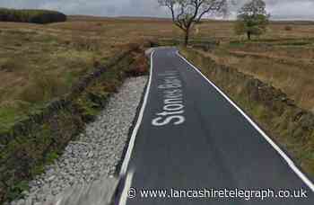 Road closed due to icy conditions in Belmont