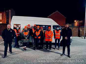 Lancashire 'Street Angels' get £13,500 cash boost to help support rough sleepers