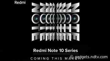 Redmi Note 10 Series India Launch Set for March, Amazon Availability Teased