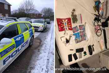 Three arrested as Met Police lead drugs raids in Kidbrooke
