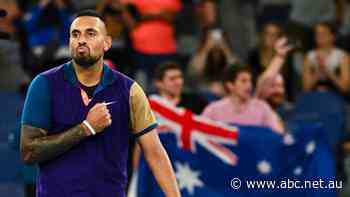 'One of the craziest': Nick Kyrgios battles through five sets to beat Ugo Humbert