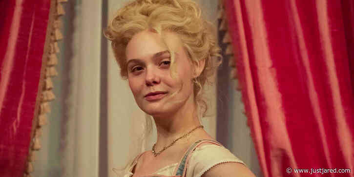 Elle Fanning Bares Pregnant Belly In First Image From 'The Great' Season Two