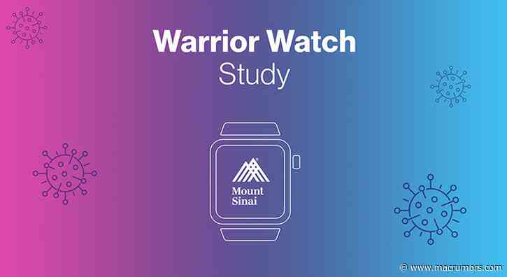 New Study Suggests Apple Watch Heart Rate Sensor Can Predict COVID-19 Up to a Week Before a Swab Test