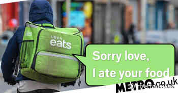 Uber Eats delivery driver texts student to say he ate her food - Metro.co.uk