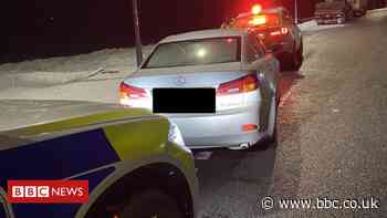 Covid: Speeding driver stopped during 200-mile trip to 'buy food' - BBC News