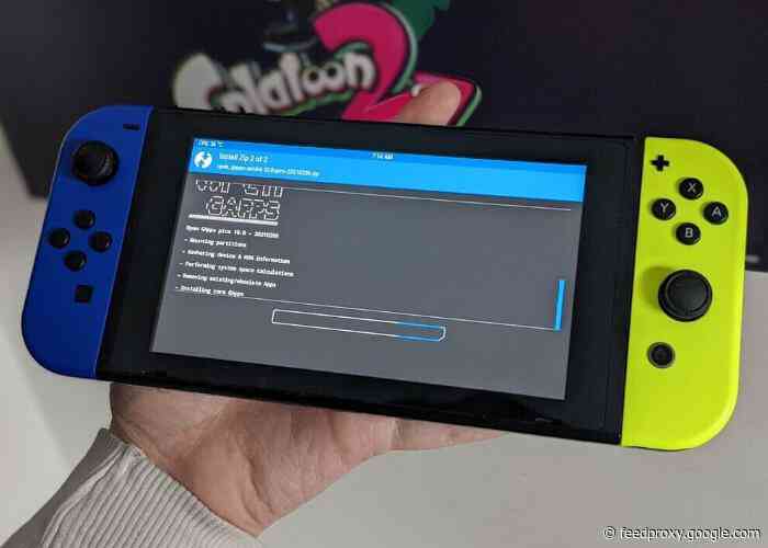 Nintendo Switch can now unofficially run the Android 10 operating system