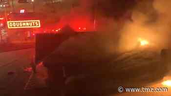 Shaq's Historic Krispy Kreme Shop 'Gutted' In Massive Fire, Vows to 'Bounce Back'