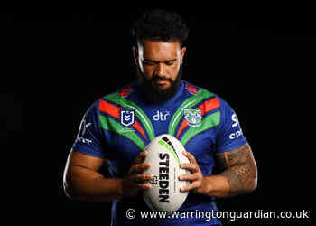 Ben Murdoch-Masila shows off New Zealand Warriors kit - Warrington Guardian