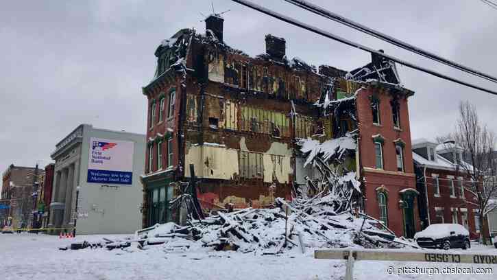 Smashed And Splintered: Historic South Side Building Coming Down Floor-By-Floor After Massive Fire