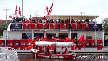 Highlights from the Buccaneers' Super Bowl victory parade