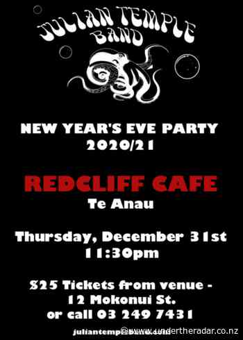 Julian Temple Band New Year's Eve Bash! - Redcliff Cafe, Te Anau - Undertheradar