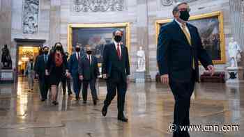 House managers air new violent Capitol security footage