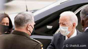 Biden emphasizes diversity in first visit to Pentagon
