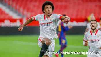 Stunning Jules Kounde strike helps Sevilla claim semi-final lead over Barcelona