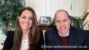 Student nurse Abigail shares her story with Wills and Kate