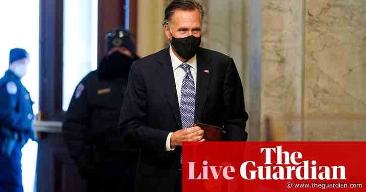 New footage of Capitol riot shows Eugene Goodman rushing to save Mitt Romney – Trump impeachment live