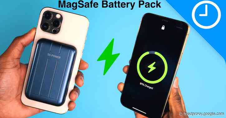ChargeFast MagSafe Battery Pack – MagSafe’s finally becoming useful! [Video]